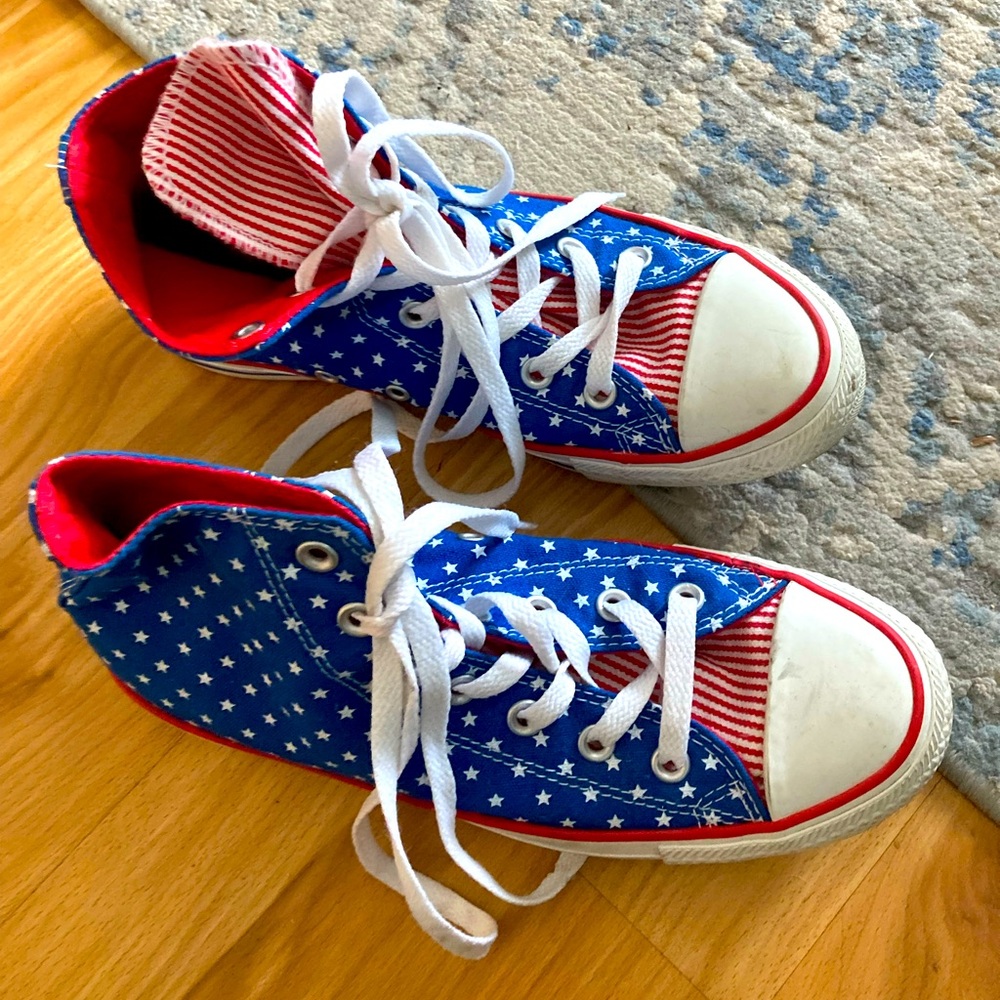 Stars and Stripes converse 🇱🇷❤️💙